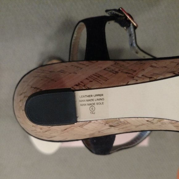 "HOST PICK" - NWOT - Black Jeweled Sandals by Alex Marie Sz 8.5 - Picture 8 of 14